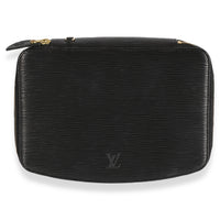 Louis Vuitton Black Epi Leather Monte-Carlo Travel Jewelry Case