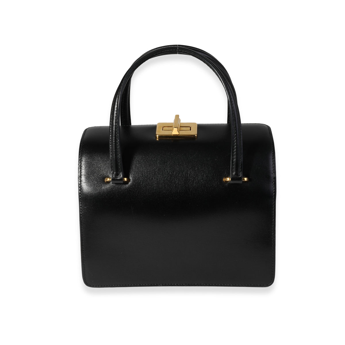 Prada Black Box Calf & Begonia Accordion Box Bag