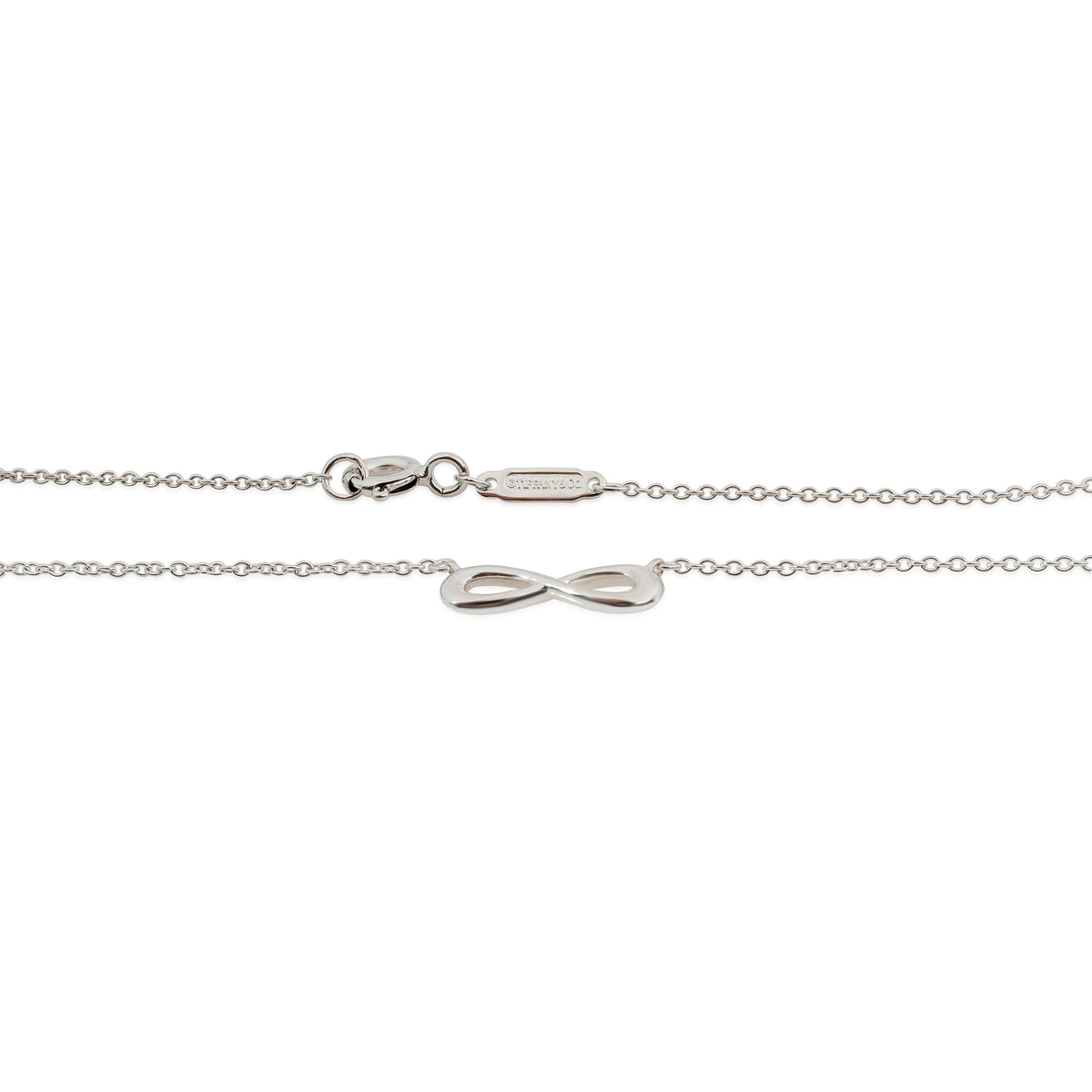 Tiffany & Co. Mini Infinity Necklace in Sterling Silver