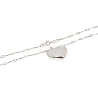Tiffany & Co. Vintage Puffy Heart On Chain in Sterling Silver