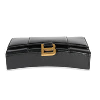 Balenciaga Black Box Calfskin Hourglass Chain Wallet