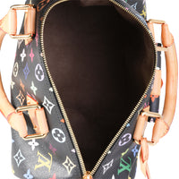 Louis Vuitton x Takashi Murakami Black Speedy 30