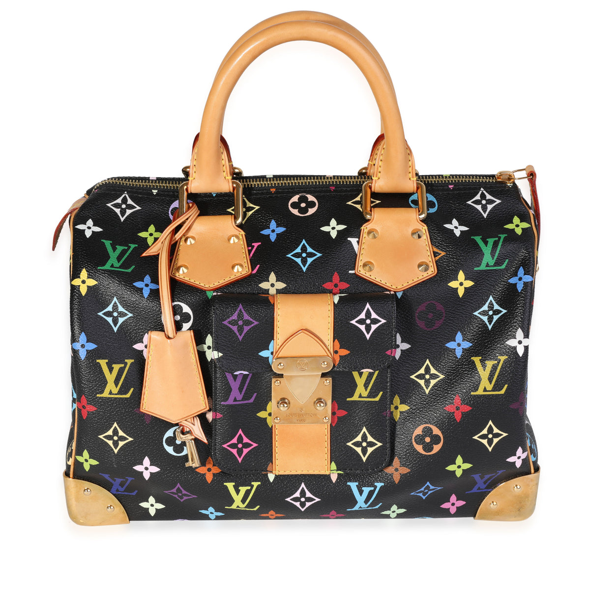 Louis Vuitton x Takashi Murakami Speedy Monogram 30 Black