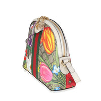 GG Supreme Flora Small Ophidia Dome Shoulder Bag