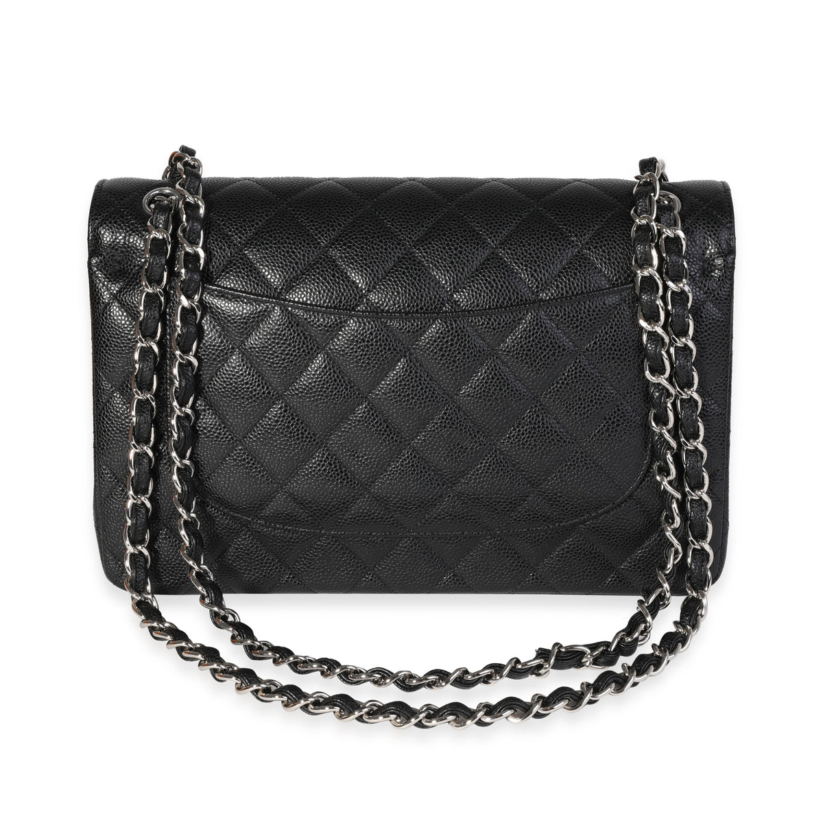 Chanel Classic Quilted Jumbo Double Flap Black Caviar – ＬＯＶＥＬＯＴＳＬＵＸＵＲＹ