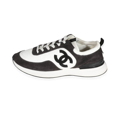 Chanel -  Chanel Suede Calfskin Sneaker Dark Grey (45 EUR)