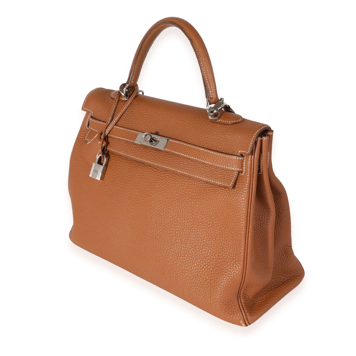 Hermès Gold Togo Retourne Kelly 35 PHW