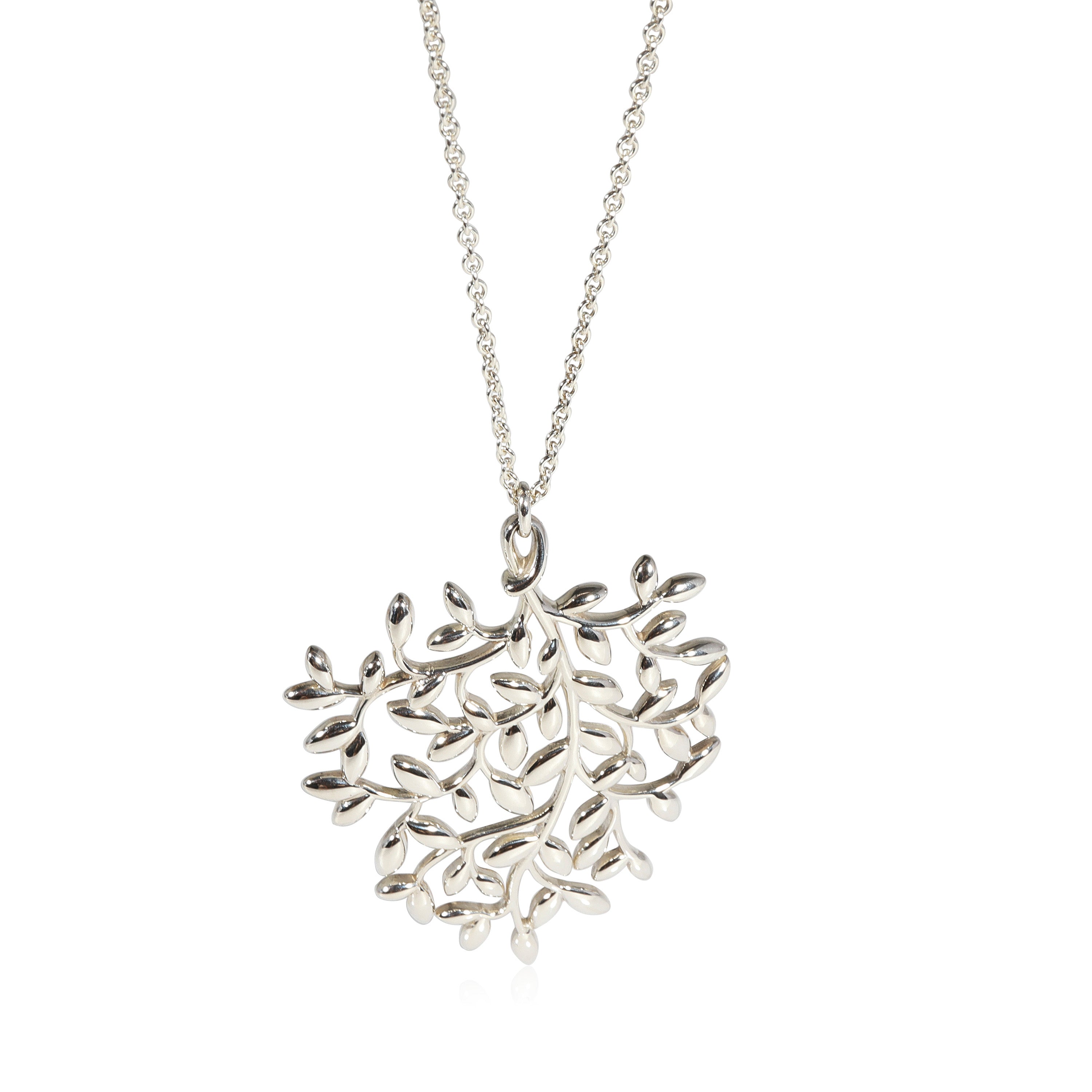 Tiffany olive sale tree necklace