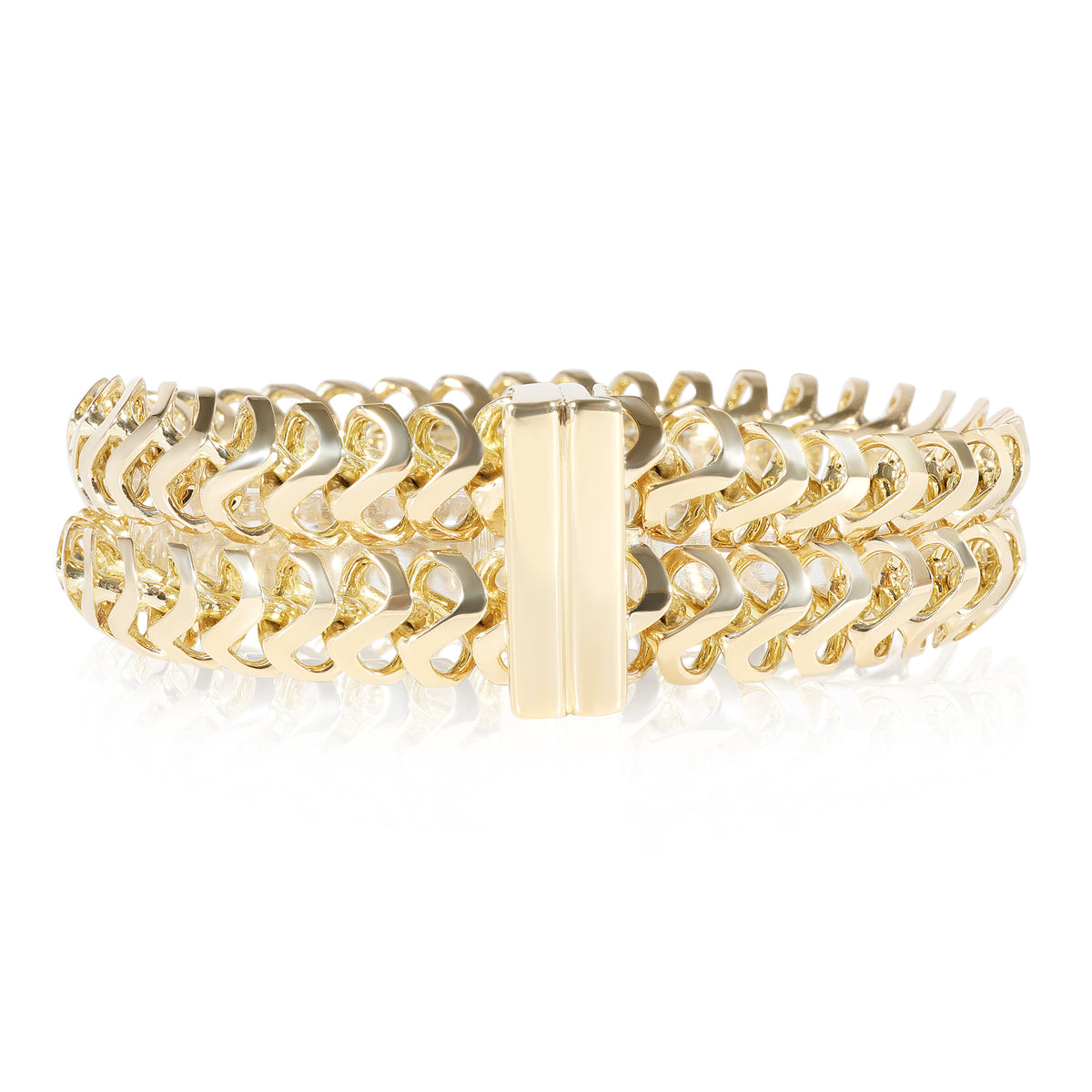 Tiffany & Co. Double Link Bracelet in 18K Yellow Gold