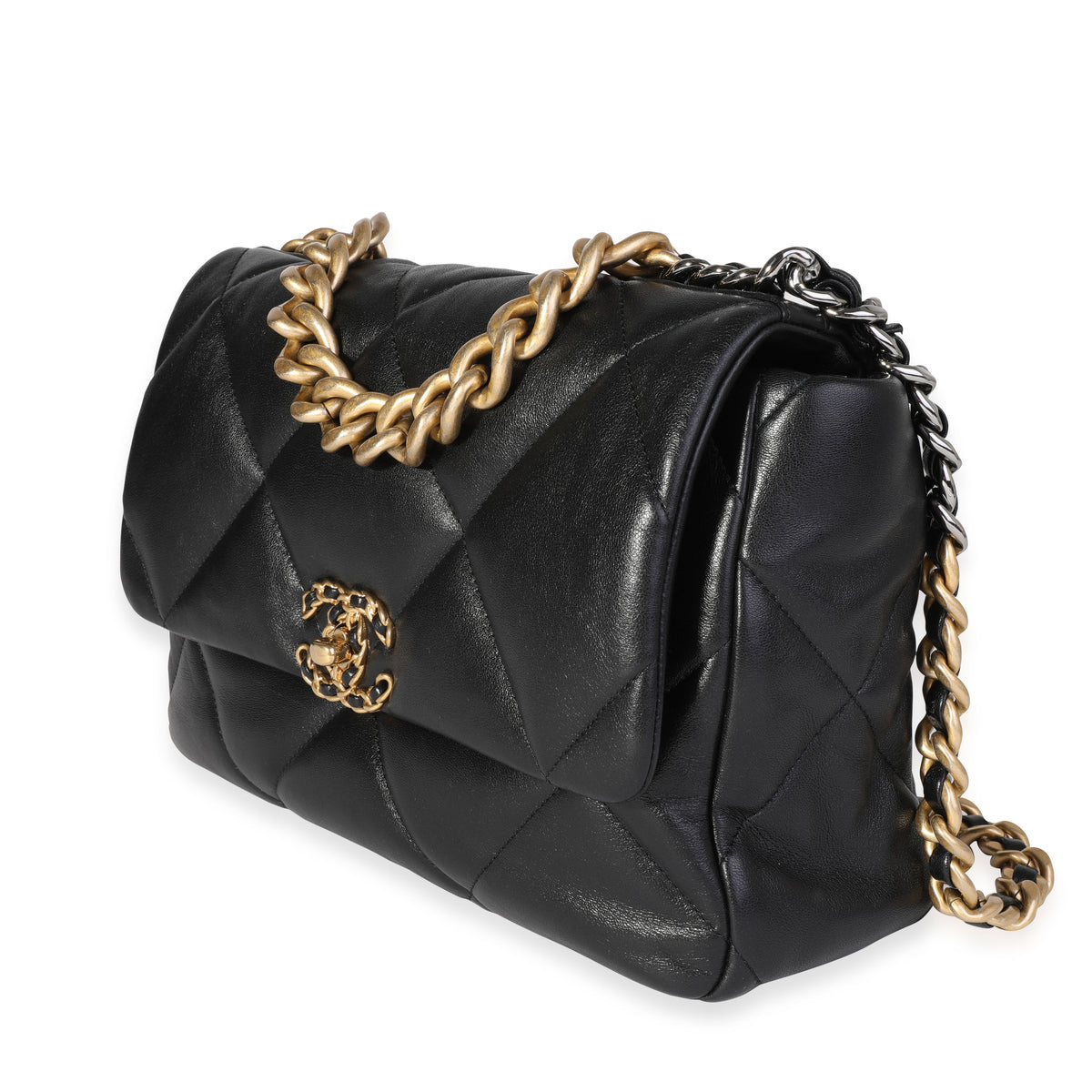 Chanel Black Quilted Lambskin Large Chanel 19 Flap Bag, myGemma, NL