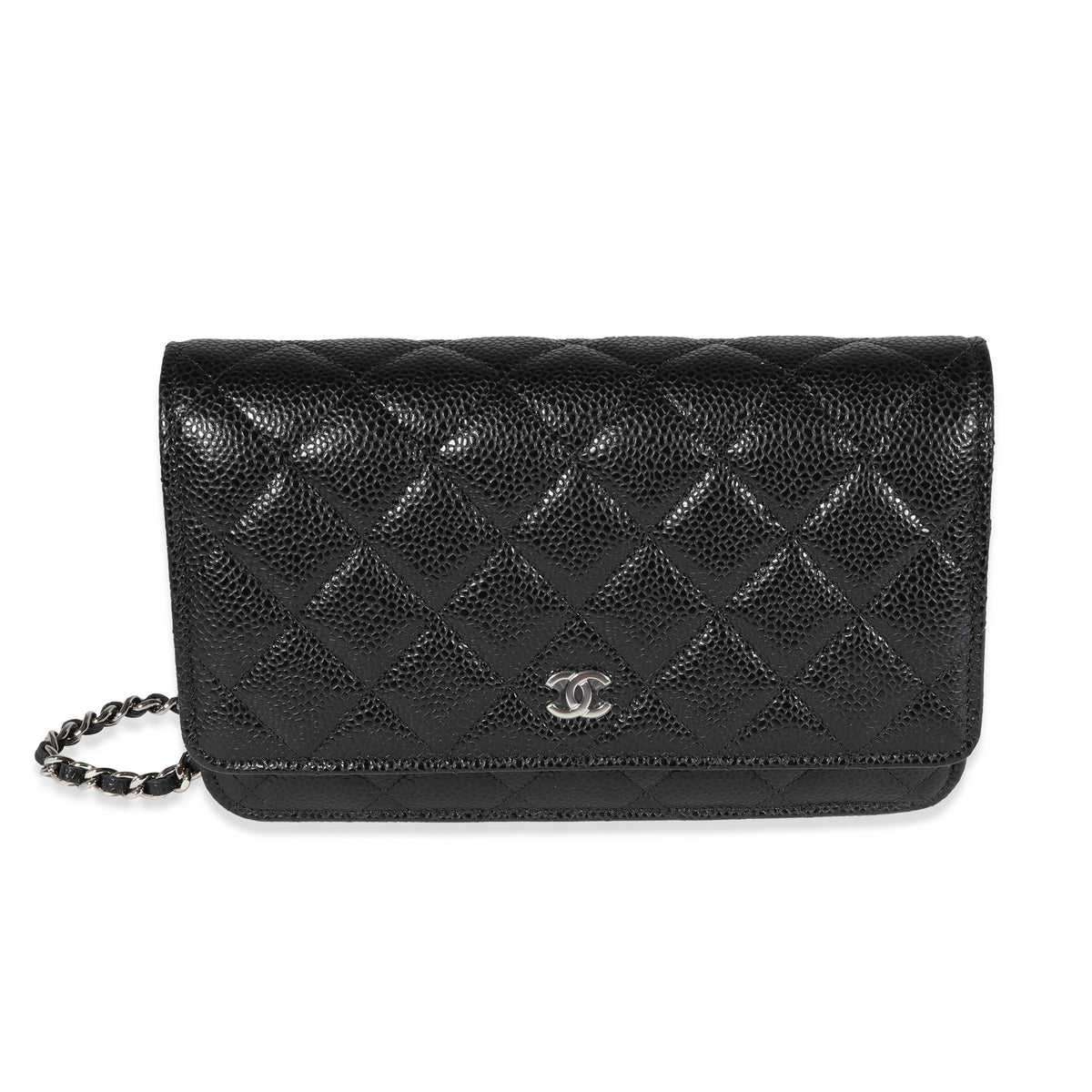 Chanel Black Quilted Lambskin Pearl Crush Wallet On Chain WOC Gold  Hardware, 2022 Available For Immediate Sale At Sotheby's