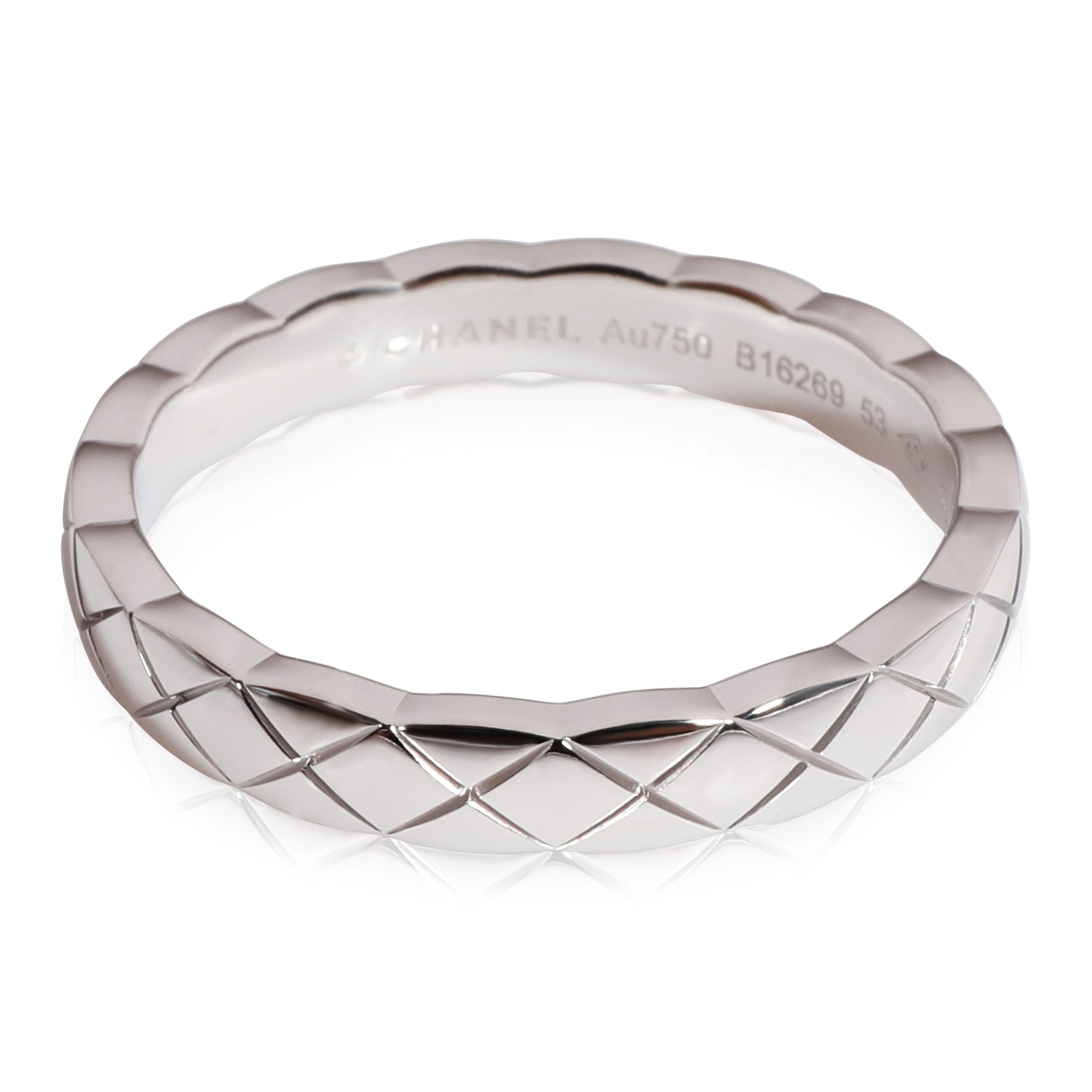Chanel Coco Crush Ring in 18k White Gold, myGemma