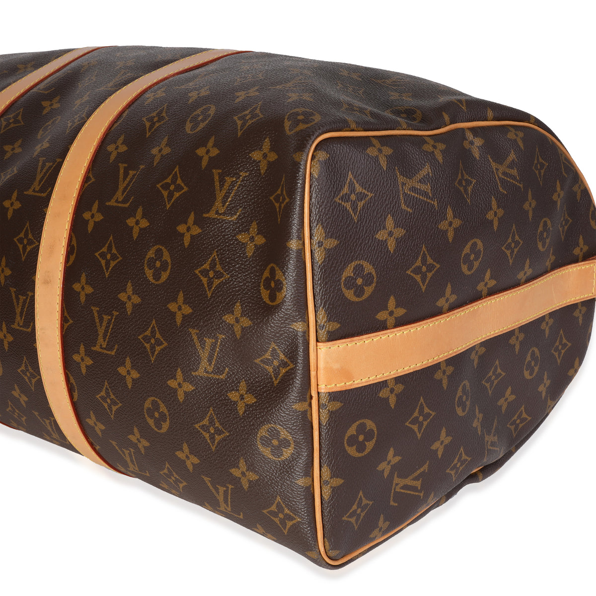 Brown pre-owned Louis Vuitton vintage 1998 monogram keepall