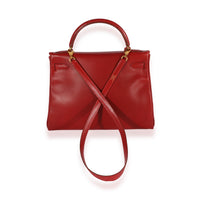 Hermès Rouge Vif Tadelakt Retourne Kelly 32 GHW