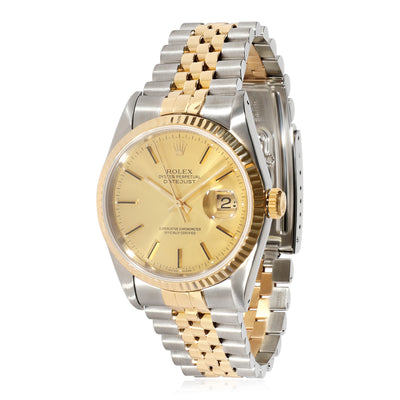 Rolex Datejust 16233 Mens Watch in 18kt Stainless Steel/Yellow Gold