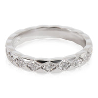 Chanel Coco Crush Diamond Ring in 18k White Gold 0.34 CTW