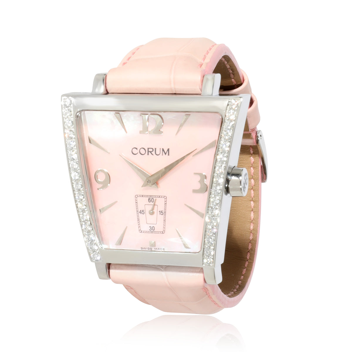 Corum Trapeze 106.406.47 0008 PM52 Unisex Watch in Stainless Steel