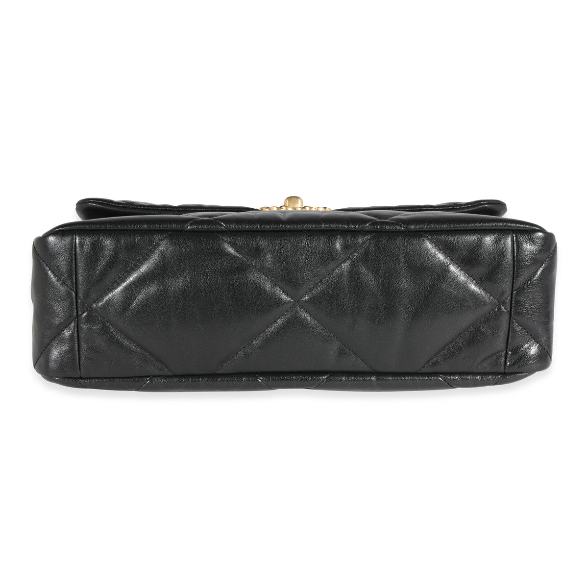 Chanel Gray Quilted Lambskin Chanel 19 Flap Coin Purse with Chain, myGemma, NL