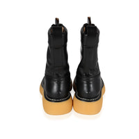 Bottega Veneta Wmns Swell Boot Black Natural Rubber