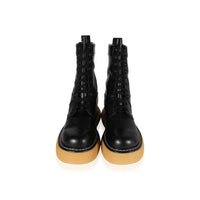 Bottega Veneta Wmns Swell Boot Black Natural Rubber