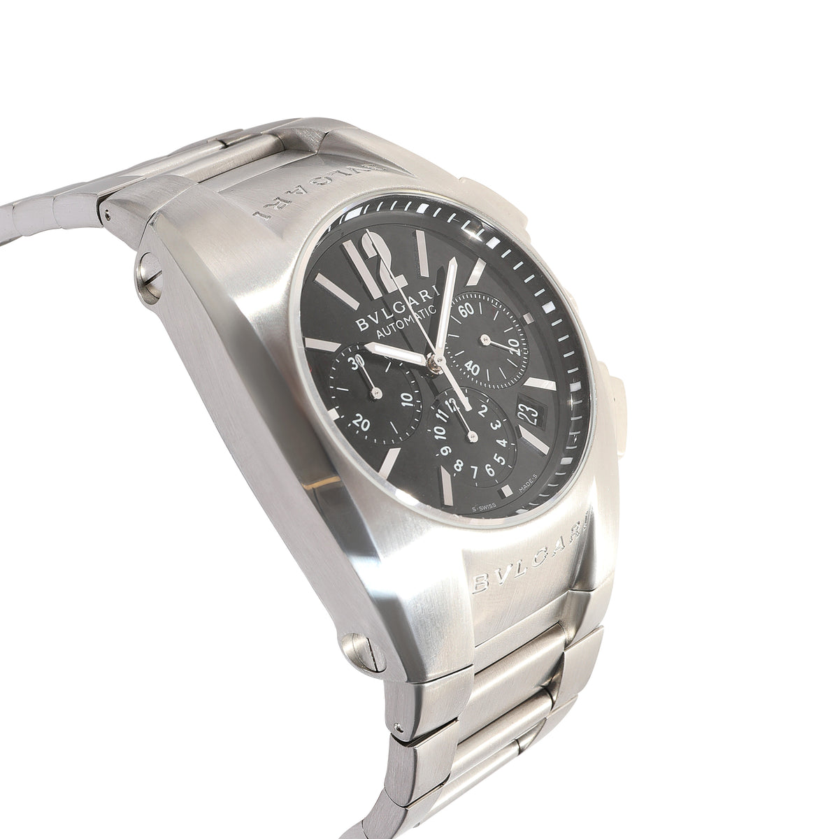 BVLGARI Ergon EG 40 S CH Men s Watch in Stainless Steel