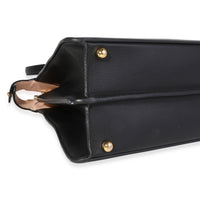 Fendi Black Nappa Leather Medium Peekaboo ISeeU Bag