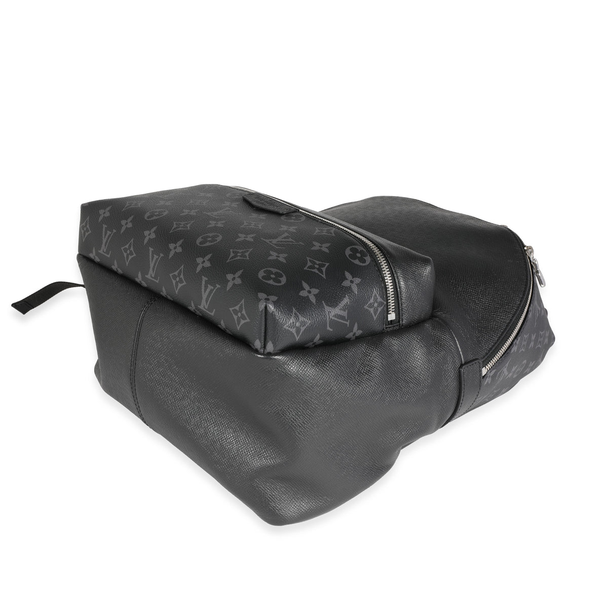 Louis Vuitton Black Monogram Eclipse & Taiga Discovery Backpack | myGemma Louis Vuitton Black Monogram Eclipse & Taiga Discovery Backpack | myGemma