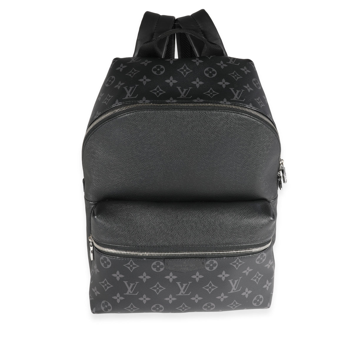 LOUIS VUITTON Monogram Taiga Discovery Backpack PM Silver 1275185