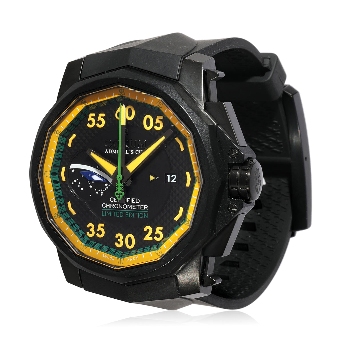 Corum Admirals Cup Tribute Brazil 01.0077 Men s Watch in PVD