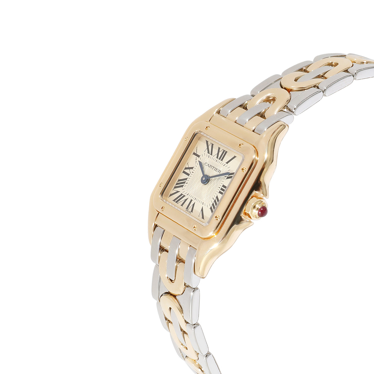 Cartier Panthere Art Deco W25046S1 Womens Watch in 18kt Stainless Steel/Yellow