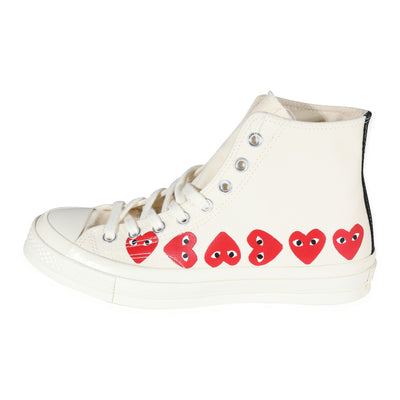 Converse -  Comme des Garçons Play x Chuck 70 Hi Top Multi Heart (7 US)