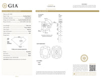 GIA Certified 1.00 Ct Cushion cut Fancy VS1 Loose Diamond