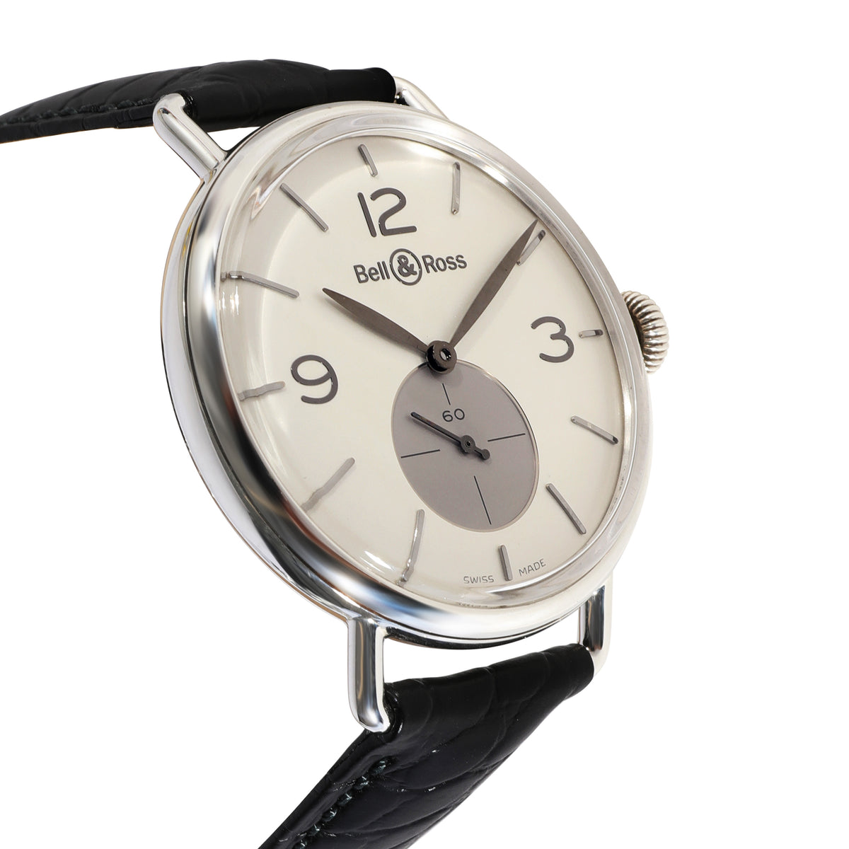 Bell & Ross WW1 Argentium BRWW1-70-AG Men's Watch in 925 Sterling Silver