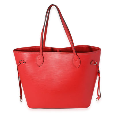 Louis Vuitton Red Epi Leather Neverfull MM