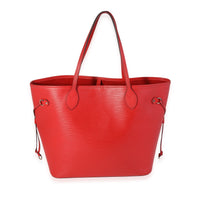 Louis Vuitton Red Epi Leather Neverfull MM