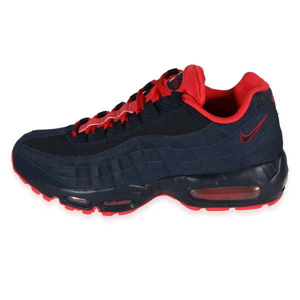 Sale Nike Air Max 95 Navy Blue And Red Nike Air Max 95 Navy Red