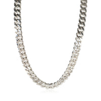 David Yurman Mens Necklace in 18K Yellow Gold & Sterling Silver