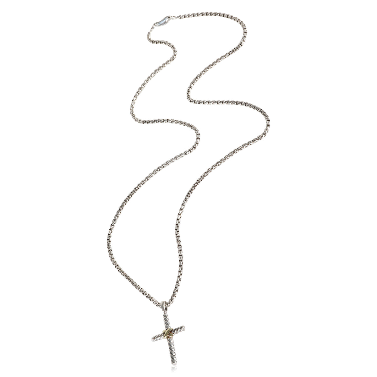 David yurman petite x cross clearance necklace