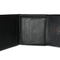 Louis Vuitton Black Epi Leather Porte-Monnaie Compact Wallet