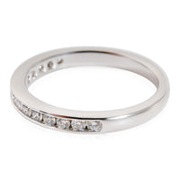 Tiffany & Co. Channel Set Diamond Wedding Band in Platinum 0.24 CTW