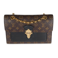 Louis Vuitton Monogram Canvas & Black Leather Victoire Bag