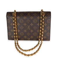 Louis Vuitton Monogram Canvas & Black Leather Victoire Bag