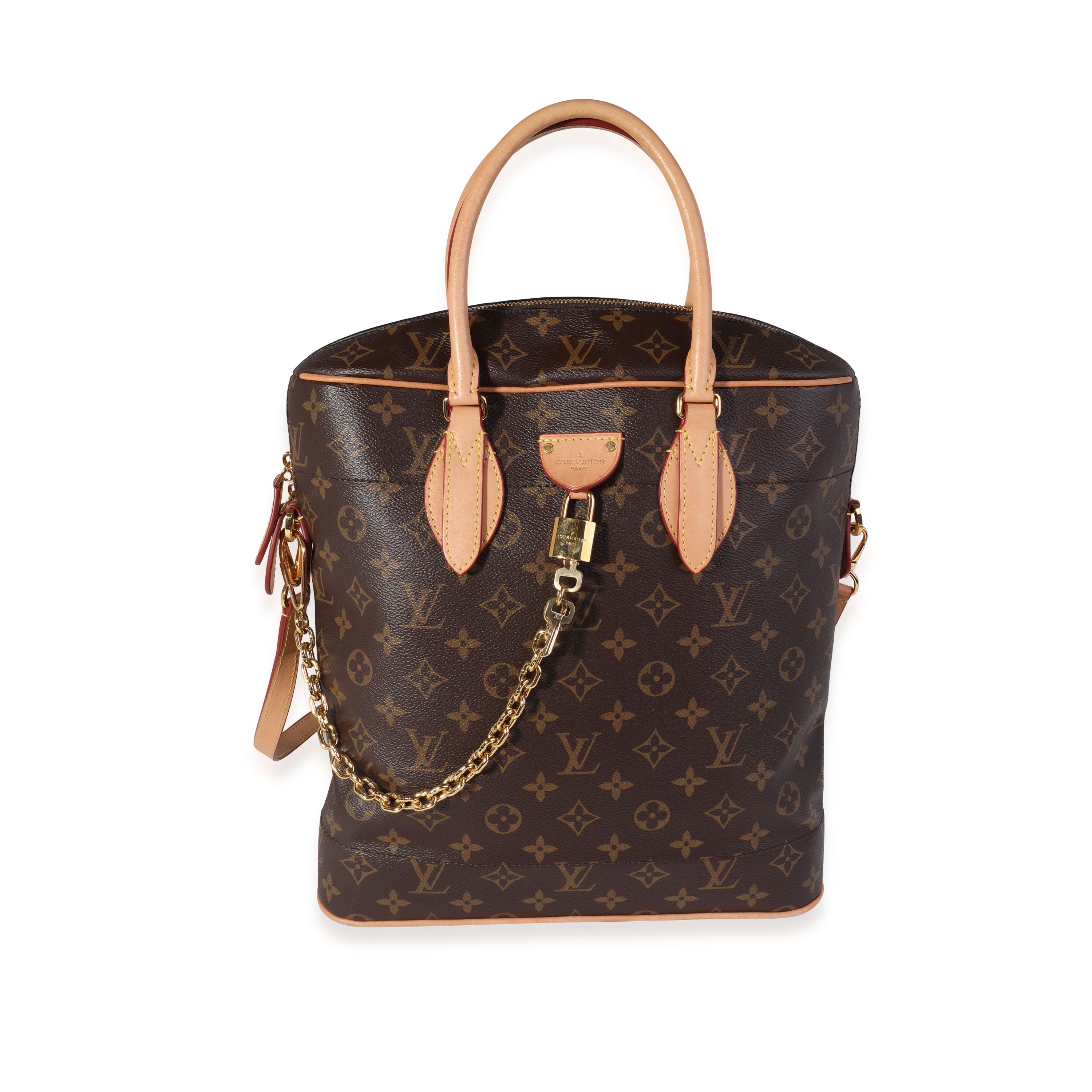 Louis Vuitton Monogram Canvas & Beige Leather Vaugirard Shoulder Bag, myGemma, SG