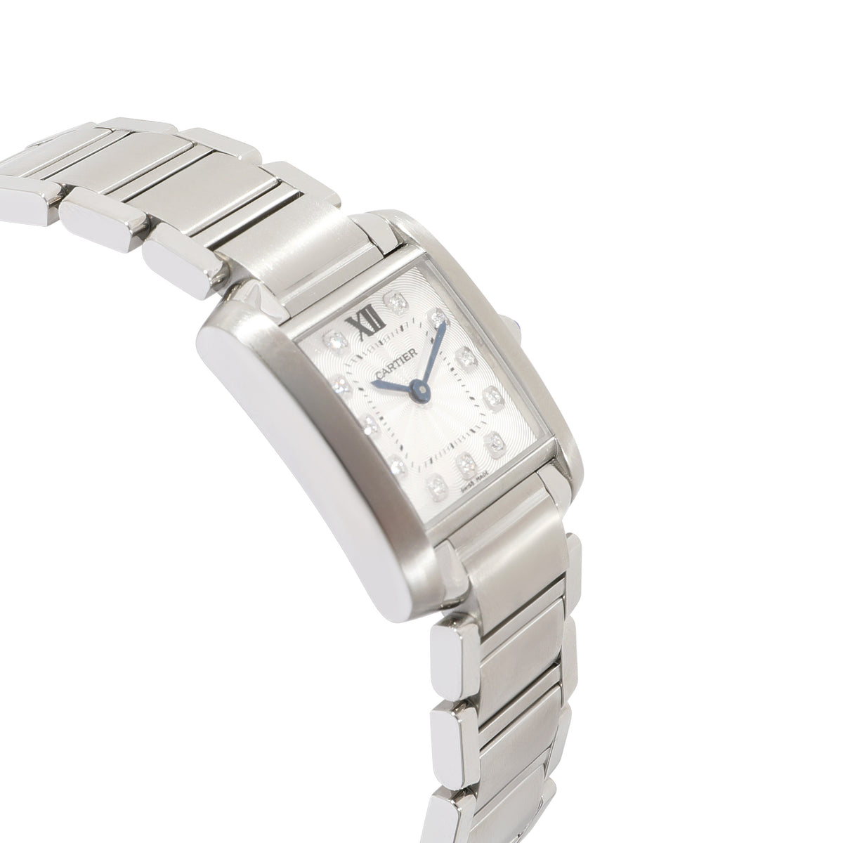 Cartier Tank Francaise WE110006 Womens Watch in  Stainless Steel