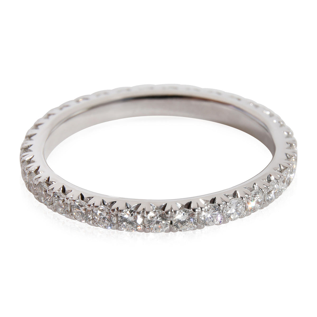 James Allen Diamond Eternity Band in 14k White Gold 0.73 CTW