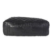 Chanel Black Nylon Quilted Cocoon Hobo