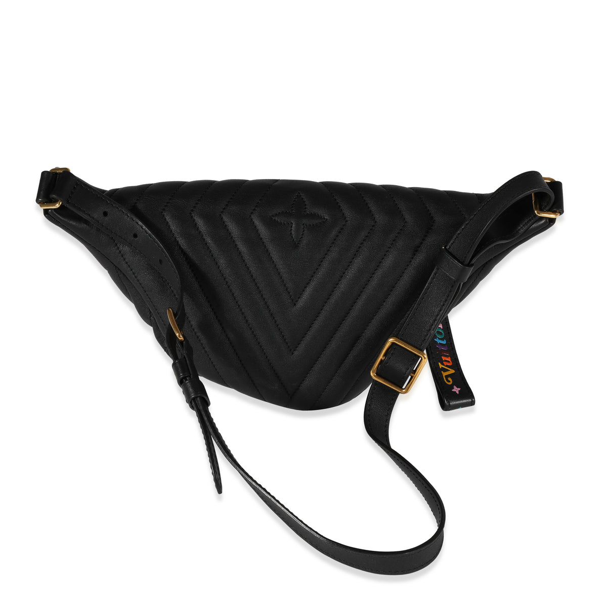 Louis Vuitton Black Quilted Leather New Wave Bumbag, myGemma, QA