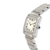 Cartier Tank Francaise W4TA0009 Unisex Watch in  Stainless Steel