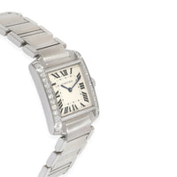 Cartier Tank Francaise W4TA0009 Unisex Watch in  Stainless Steel