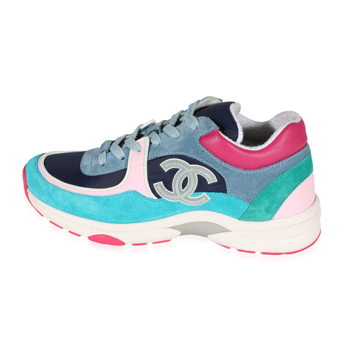 Chanel -  Chanel Wmns Sneaker Navy Turquoise (8.5 EUR)